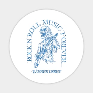 Tanner Usrey // skeleton guitar Magnet